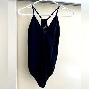 Black Free People bodysuit